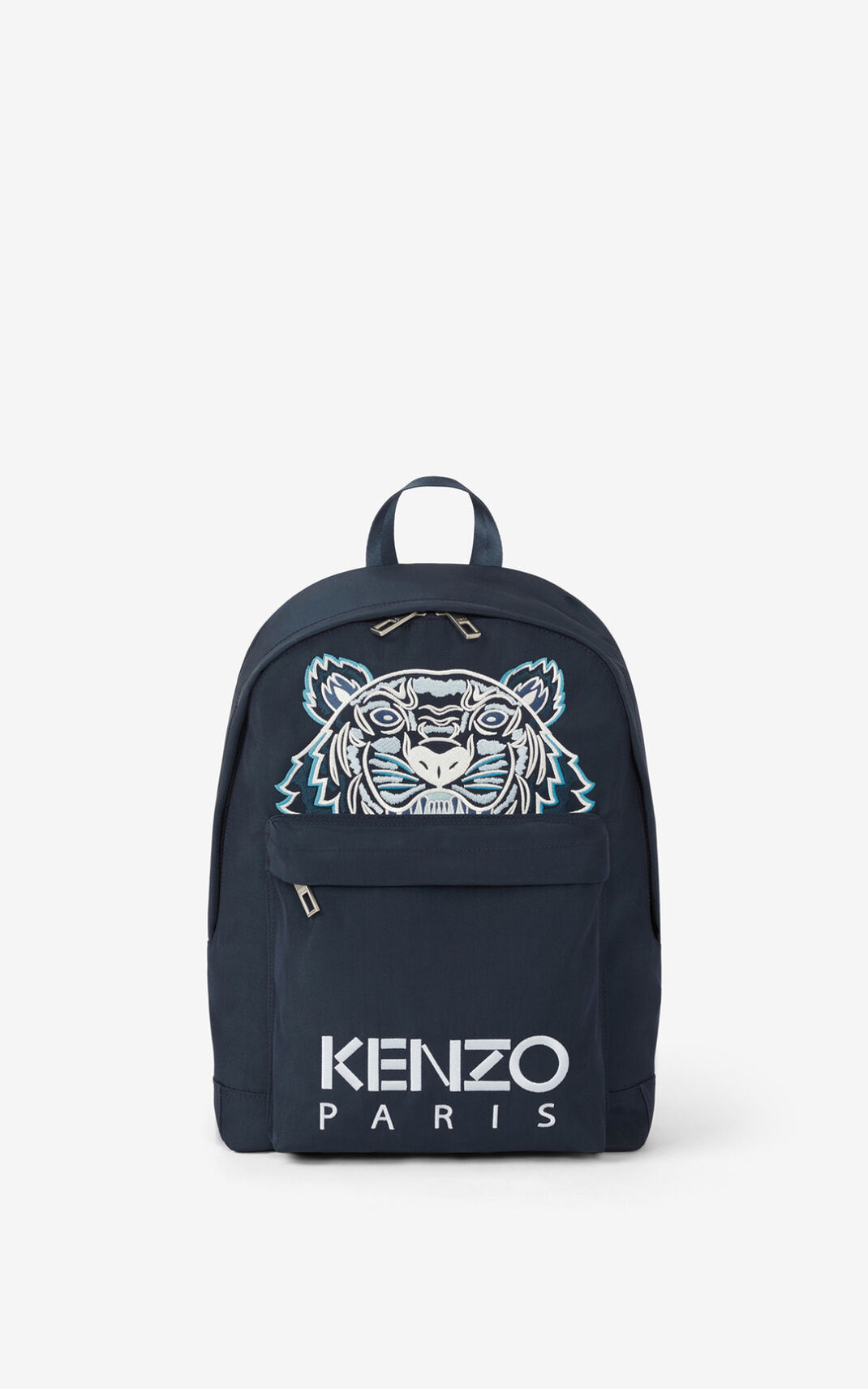 Sac À Dos Kenzo Toile Kampus Tiger Femme Bleu | QIBR-25918